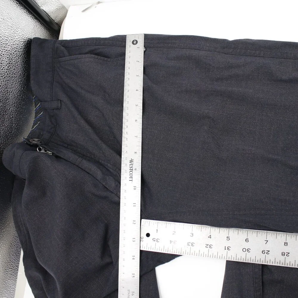 lululemon pants mens 36 L32 straight leg flat front chino athleisure mid rise